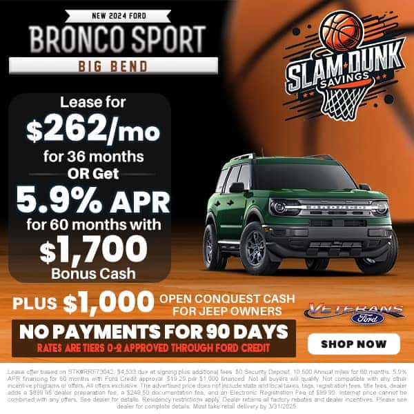 New 2024 Ford Bronco Sport Big Bend