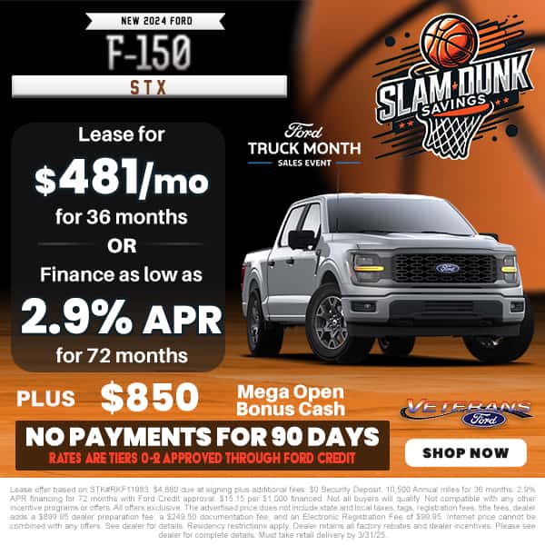 New 2024 Ford F-150 STX
