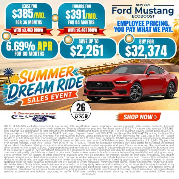 2026 Ford Mustang Ecoboost
