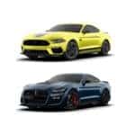 2021 Mustang GT500 and Mach 1