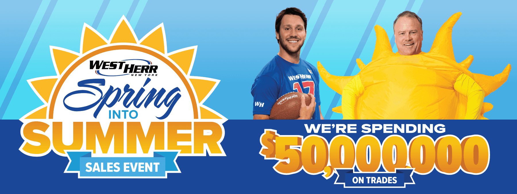 West Herr Spring into Summer Sales Event