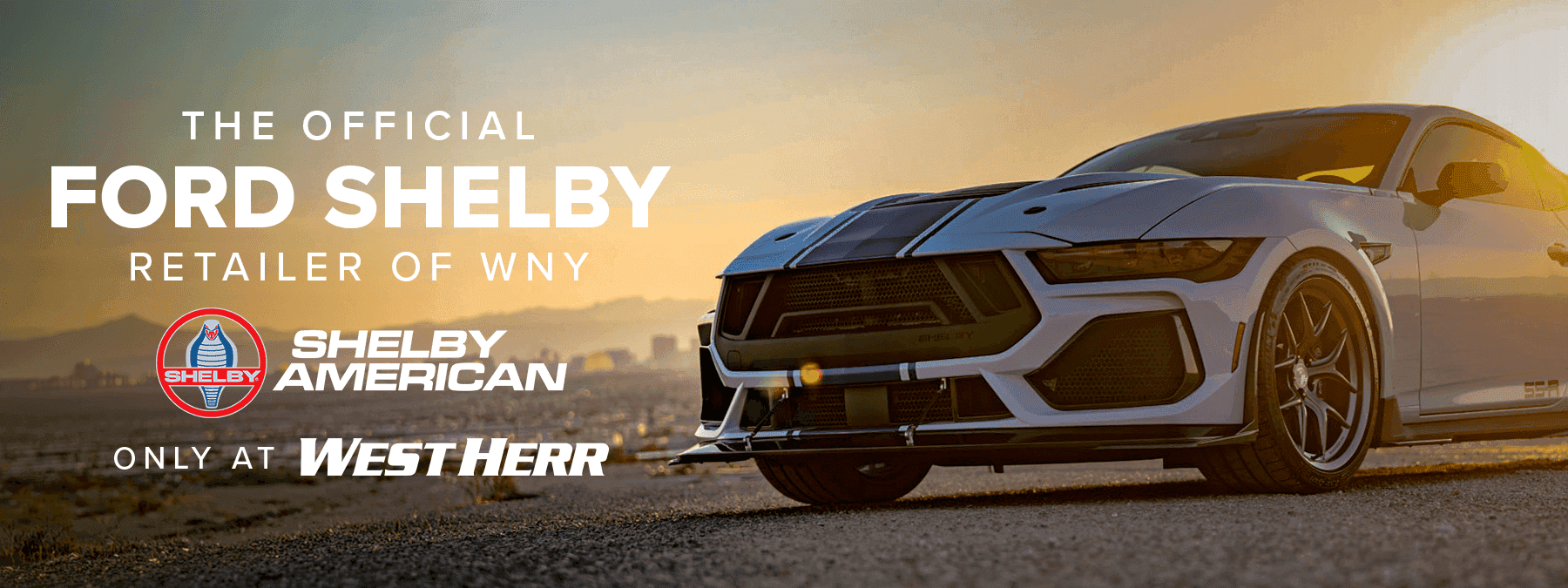 West Herr is an official Ford Shelby retailer