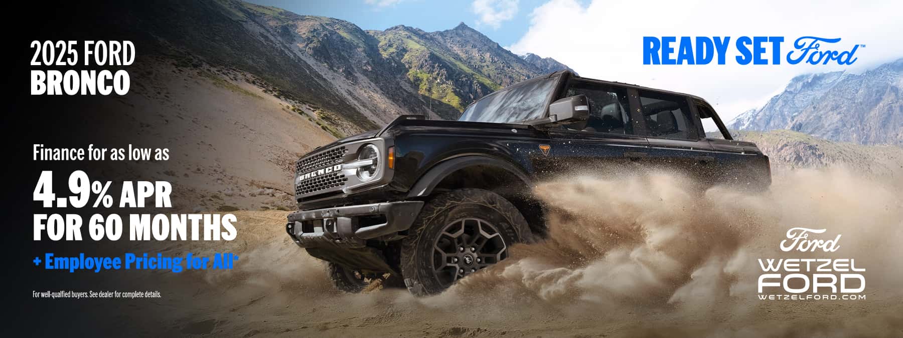 Ford Bronco lease