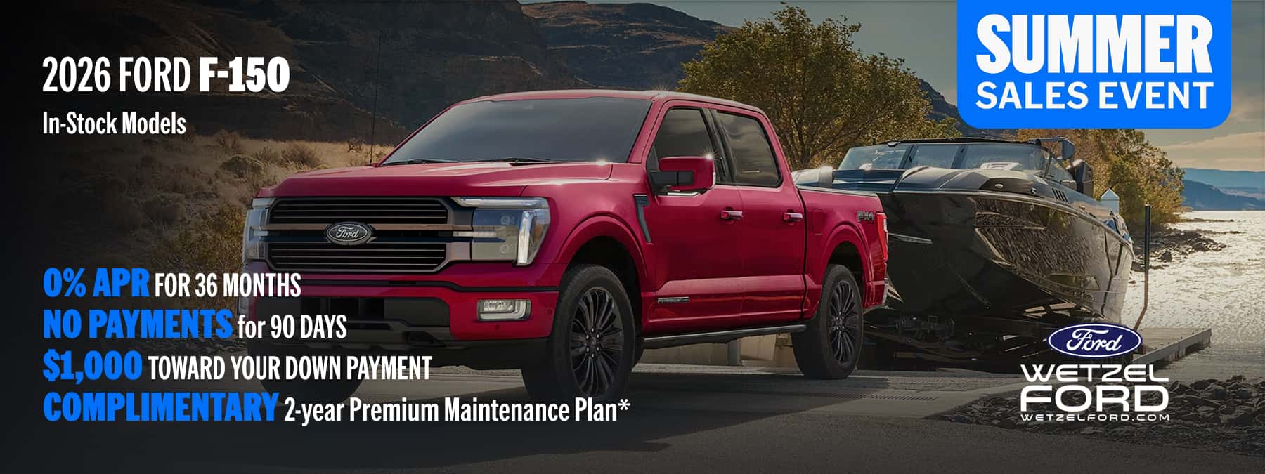 Ford F-150 at Wetzel Ford