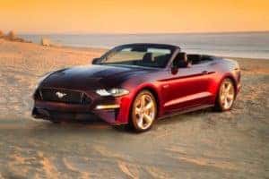 convertible Ford Mustang