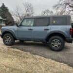 Side view of Ford Bronco available at Woodhouse Ford Omaha