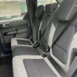 Backseat of the Bronco Sport