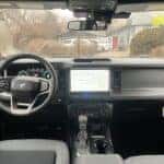 Ford Bronco interior with large touchscreen display