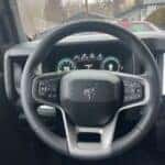 Ford Bronco driver steering wheel