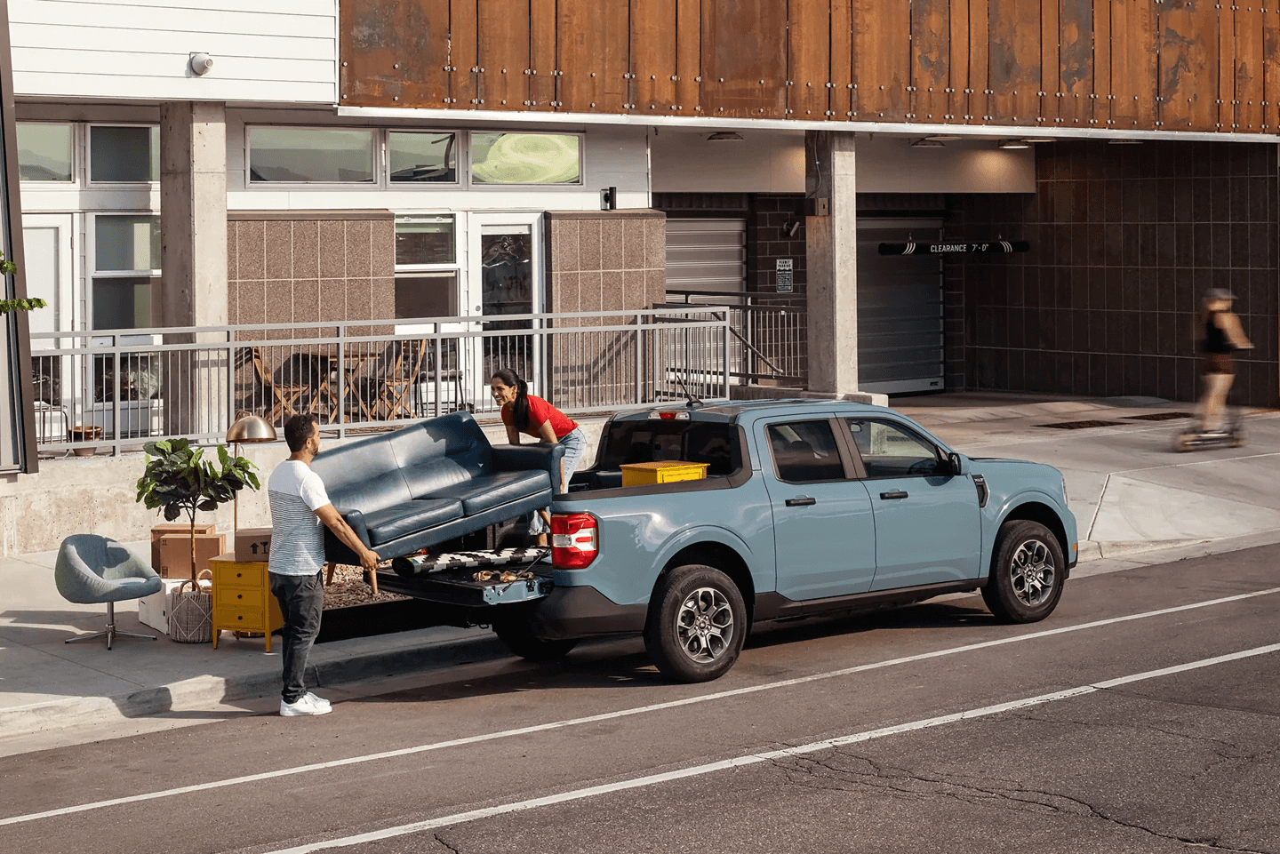 2023 Ford Maverick on City Street