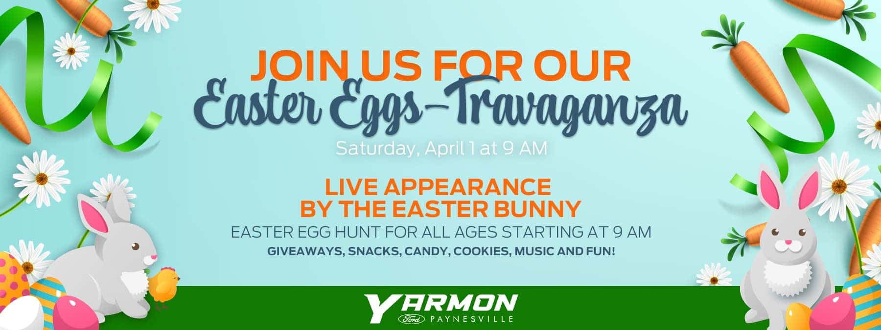 Join Us for Our Easter Event at Yarmon Ford